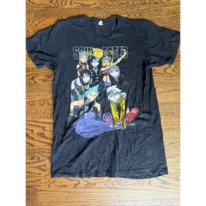 Soul Eater Shirt Black Medium 2009 Anime Graphic Used Authentic
